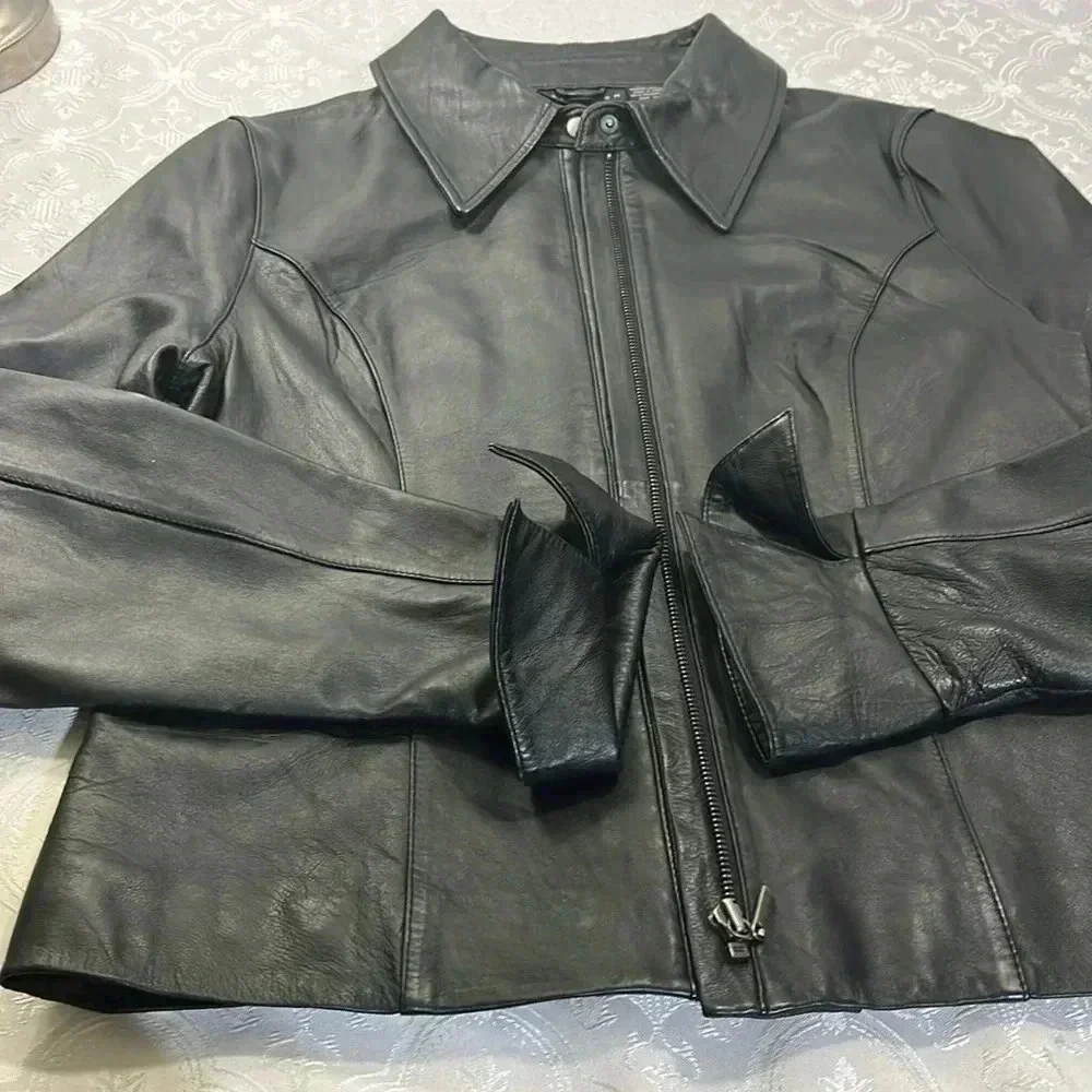 Attention leather jacket L - Picture 12 of 16